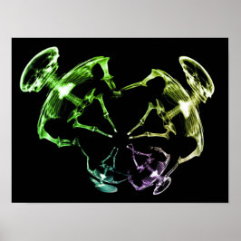 ストレッチX線スケルトンファミリ4 ポスター