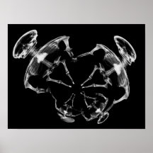 ストレッチX線スケルトンファミリB&W