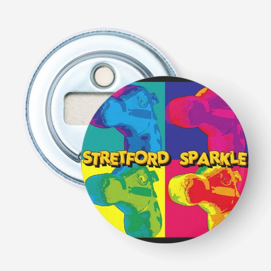 ストレットフォードスパークル – ボトルオープナー (正面)