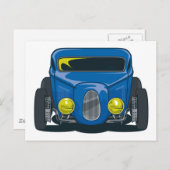 ストレッドロッド(青) ポストカード (正面/裏面)