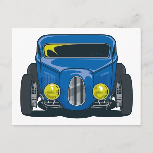 ストレッドロッド(青) ポストカード (正面)