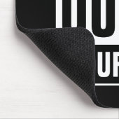 ストレパーソナライズされたートアウトタイポグラフィマウスパッド マウスパッド (コーナー)