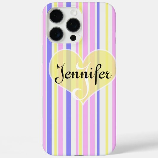 ストレペンパトローン(paars, geel, wit en roze) Case-Mate iPhoneケース (裏面)