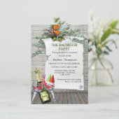 ストレリチアの花と独身パーティー (スタンド正面)