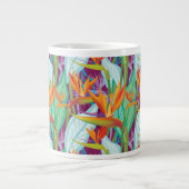 ストレリツィアパターン ジャンボコーヒーマグカップ (正面)