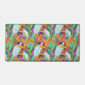 ストレリツィアパターン デスクマット (正面)