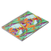 ストレリツィアパターン ノートブック (左側)