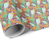 ストレリツィアパターン ラッピングペーパー (ロールコーナー)