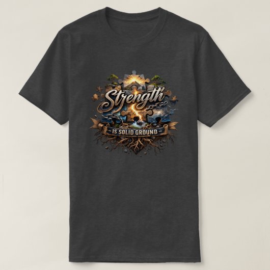 ストレングス 5a tシャツ (デザイン正面)