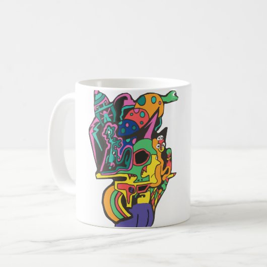 ストレンジャーNerf銃 コーヒーマグカップ (正面左)