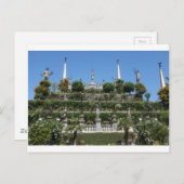 ストレーザのボロメオ宮殿 イタリア ポストカード (正面/裏面)