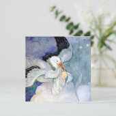 ストレージとベビーのカスタマイズ 招待状 (スタンド正面)