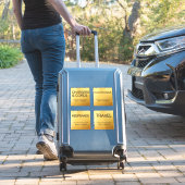 ストレージの団体や組織金ゴールドラベル シール (スーツケースインサイチュ)