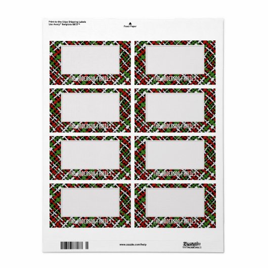 ストレージの整理スティッキーグリーンレッドホワイト ラベル (フルシート)