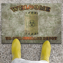 ストレージ・デポへようこそ ドアマット