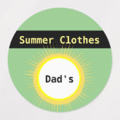 ストレージ/ホーム団体や組織アイディア ラベル (デザイン1)