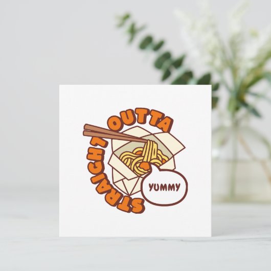 ストレートおいしそうなラーメン 招待状 (スタンド正面)