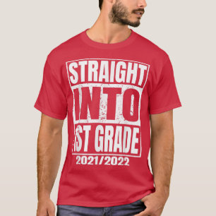 ストレートから1年生T型T型1年生Scに戻る Tシャツ