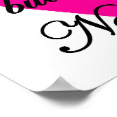 ストレートだが狭くない ポスター (角)