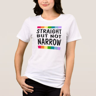 ストレートだけど狭量じゃないTシャツ トライブレンドTシャツ