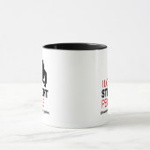 ストレートな人が好き マグカップ (中央)