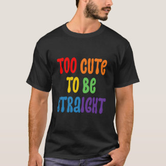 ストレートにはなれない Tシャツ