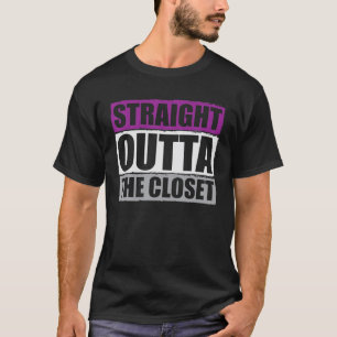 ストレートアウトザクローゼットおもしろいエースアステファリティ Tシャツ