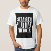 ストレートアウトザミルズTシャツ Tシャツ (正面)