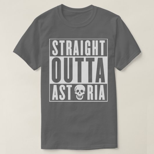 ストレートアウトタアストリア1 Tシャツ (デザイン正面)