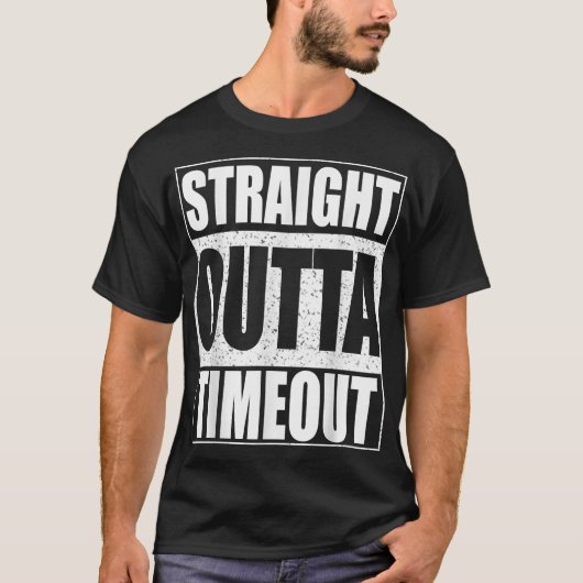 ストレートアウトタイムアウト Tシャツ (正面)