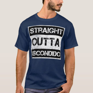 ストレートアウトタエスコンディドカリフォルニアヴィンテージディストレ Tシャツ