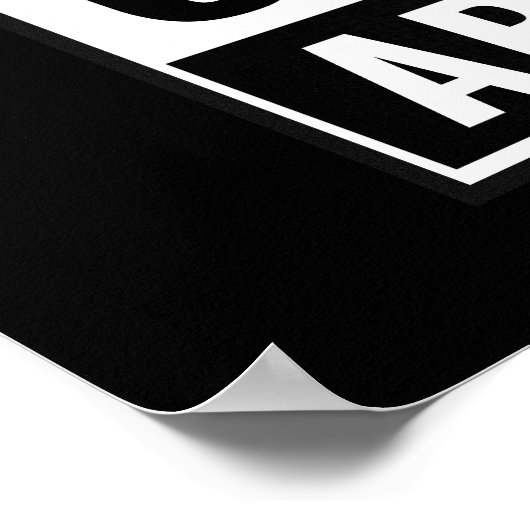 ストレートアウトタエリア51エイリアン平和標識ポスター ポスター (角)