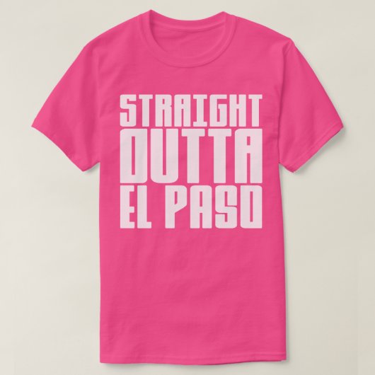 ストレートアウトタエルパソ1 Tシャツ (デザイン正面)