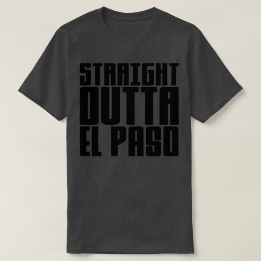 ストレートアウトタエルパソ Tシャツ (デザイン正面)