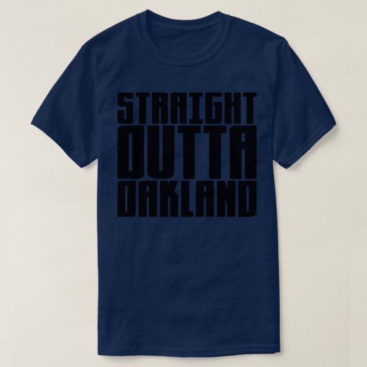ストレートアウトタオークランド1 Tシャツ (デザイン正面)