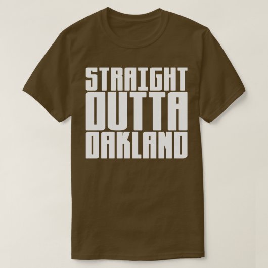 ストレートアウトタオークランド Tシャツ (デザイン正面)