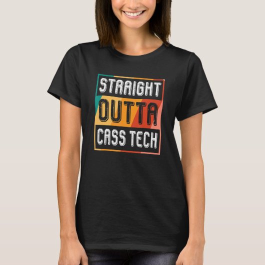 ストレートアウトタカステックヴィンテージ Tシャツ (正面)
