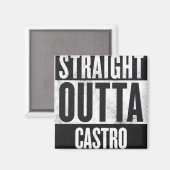 ストレートアウトタカストロスクエア冷蔵庫用マグネット マグネット (正面/裏面)