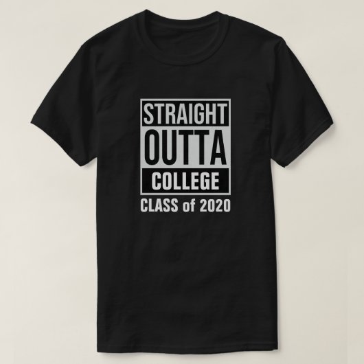 ストレートアウトタカレッジクラス2020 Tシャツ (デザイン正面)