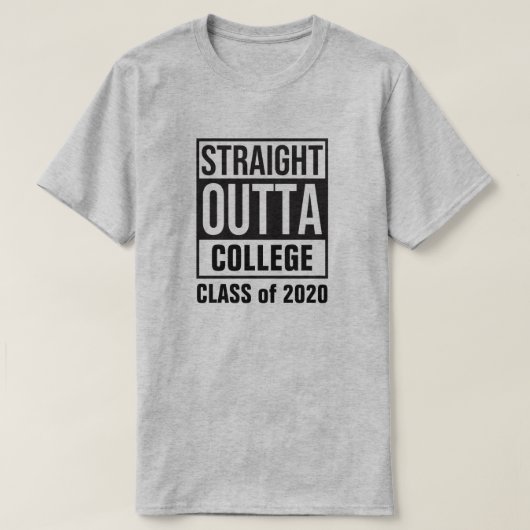 ストレートアウトタカレッジクラス2020 Tシャツ (デザイン正面)