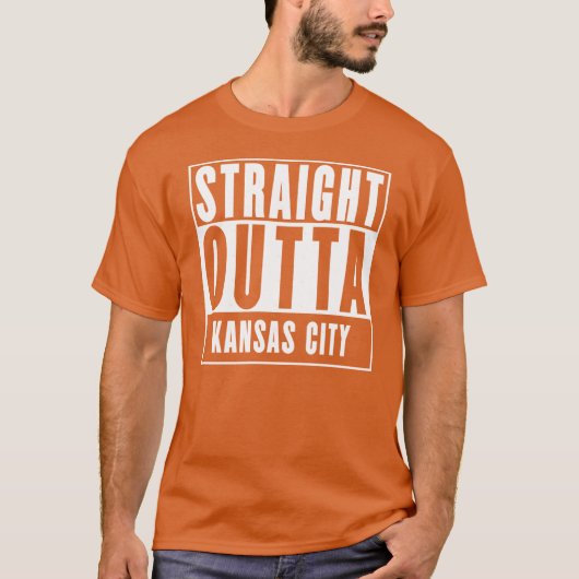 ストレートアウトタカンザスシティ1 Tシャツ (正面)
