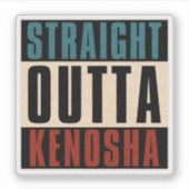 ストレートアウトタケノシャウィスコンシンWI シール (正面)