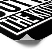 ストレートアウトタザキッチンおもしろいグルメことわざ ポスター (角)