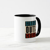 ストレートアウトタシカゴイリノイIL USA マグカップ (正面右)