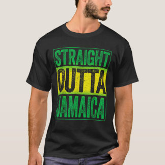ストレートアウトタジャマイカカリブのパーティー Tシャツ