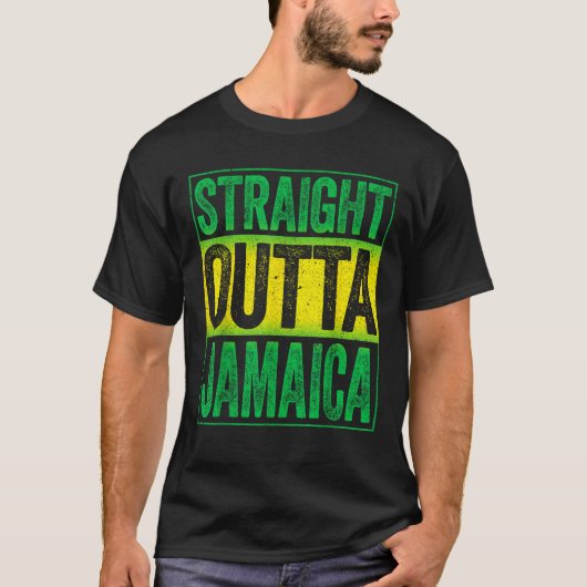 ストレートアウトタジャマイカカリブのパーティー Tシャツ (正面)