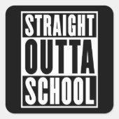 ストレートアウトタスクール スクエアシール (正面)