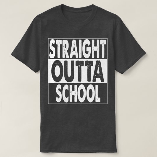 ストレートアウトタスクール Tシャツ (デザイン正面)