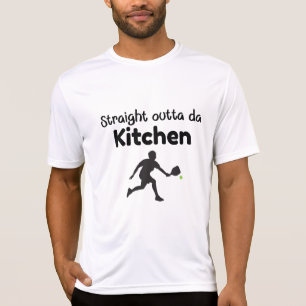 ストレートアウトタダキッチン – Pickleball Mous Tシャツ