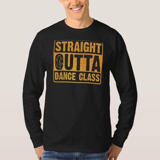 ストレートアウトタダンスクラス踊り6 Tシャツ (正面)